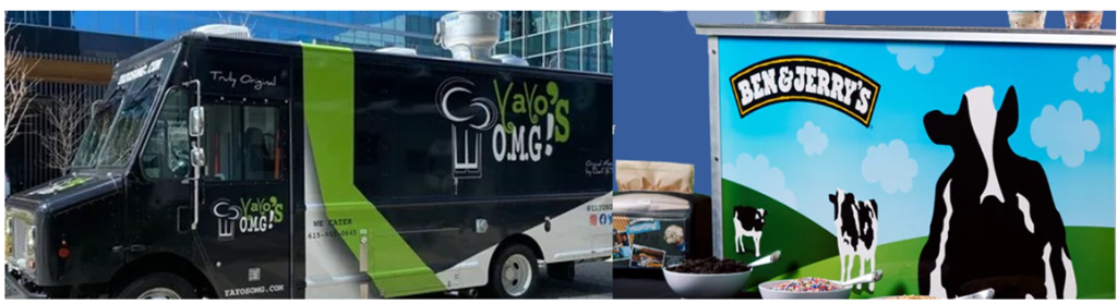 Yayo Food Truck & Ben & Jerry's Food Truck