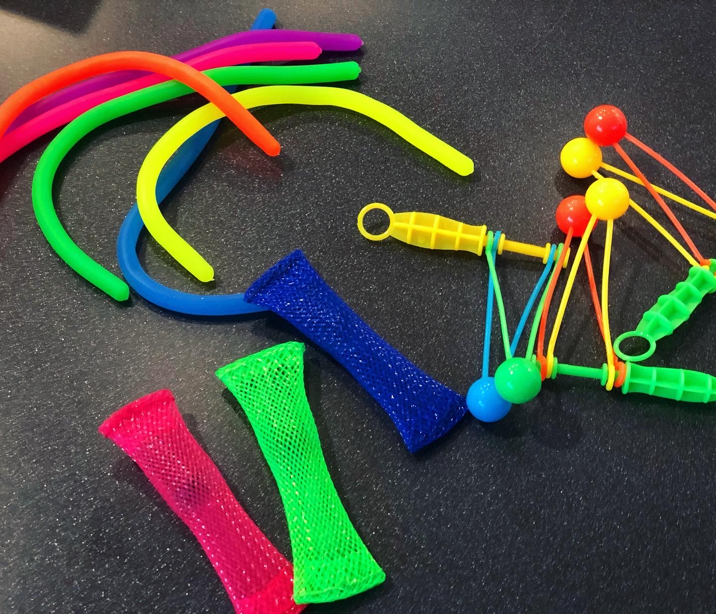 Fidget toys are one common element of a sensory-friendly space. (Photo by Claire Barnett)