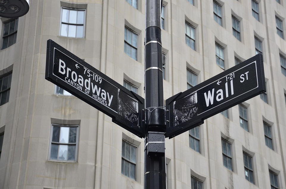 Pixabay, Street Signs at intersection of Wall St. and Broadway, by Alessandro Andrea