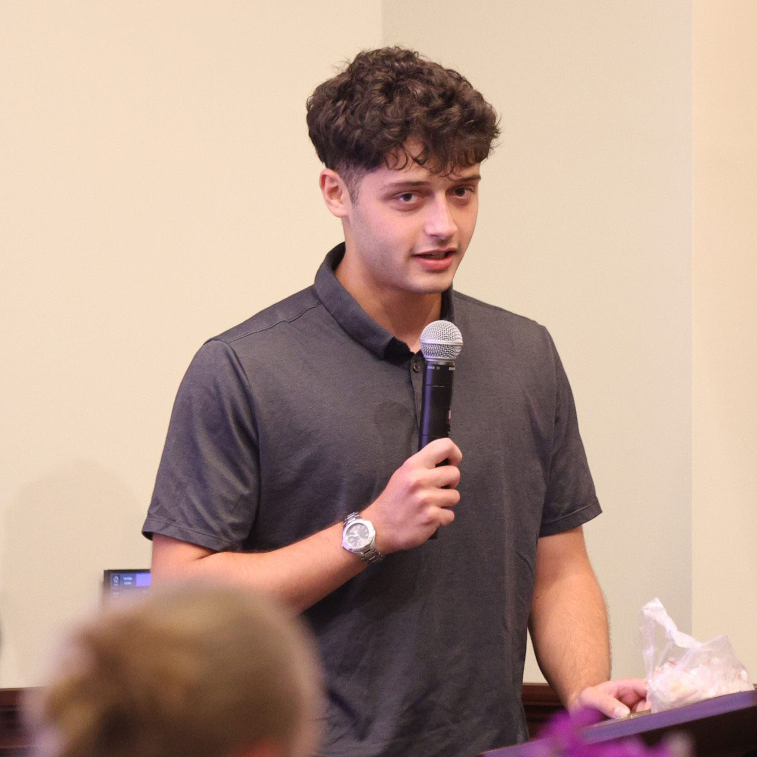 Office of Undergraduate Education Pinning Ceremony and Big Posse Meetup at Carmichael Towers East