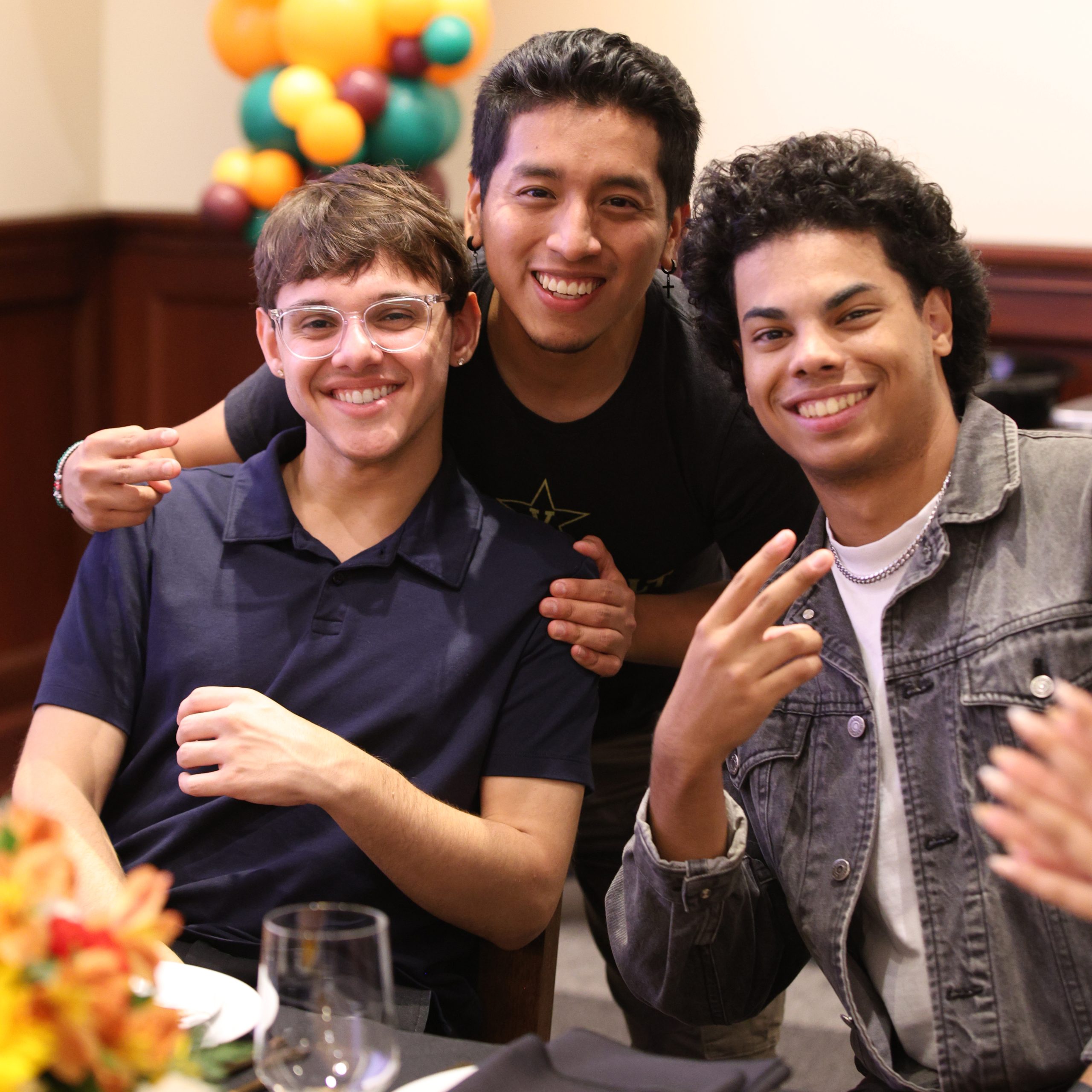 Office of Undergraduate Education Pinning Ceremony and Big Posse Meetup at Carmichael Towers East