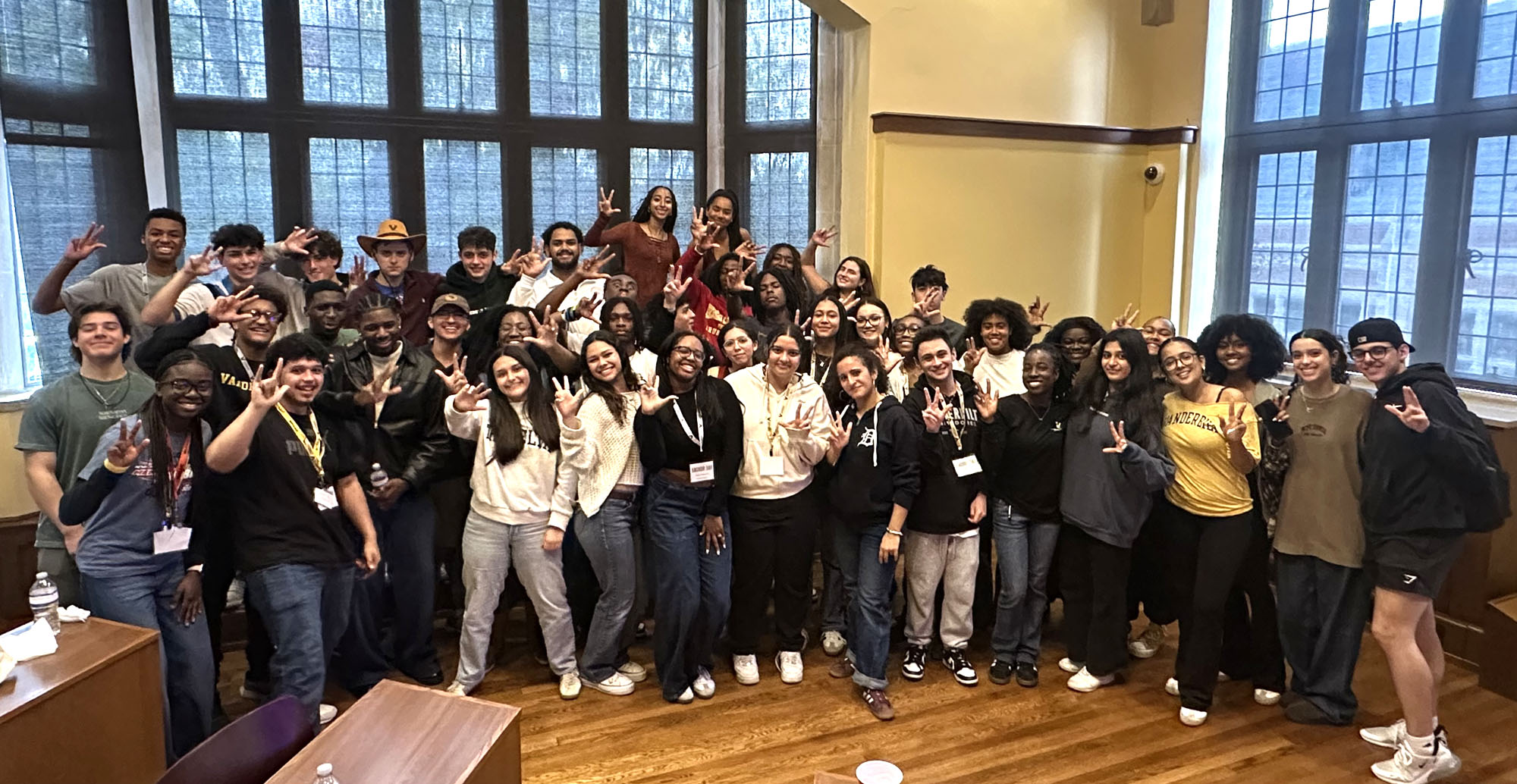 The 2024 Vanderbilt University Posse Graduation Ceremony held in the Community Event Space