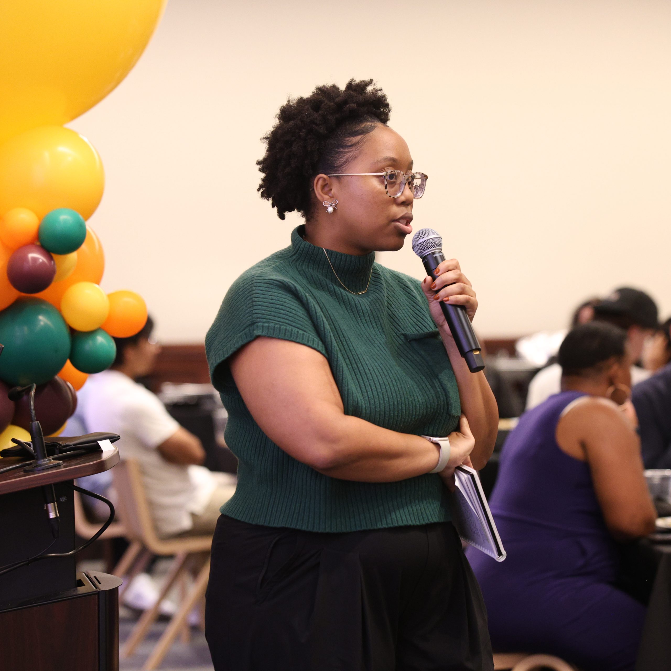 Office of Undergraduate Education Pinning Ceremony and Big Posse Meetup at Carmichael Towers East