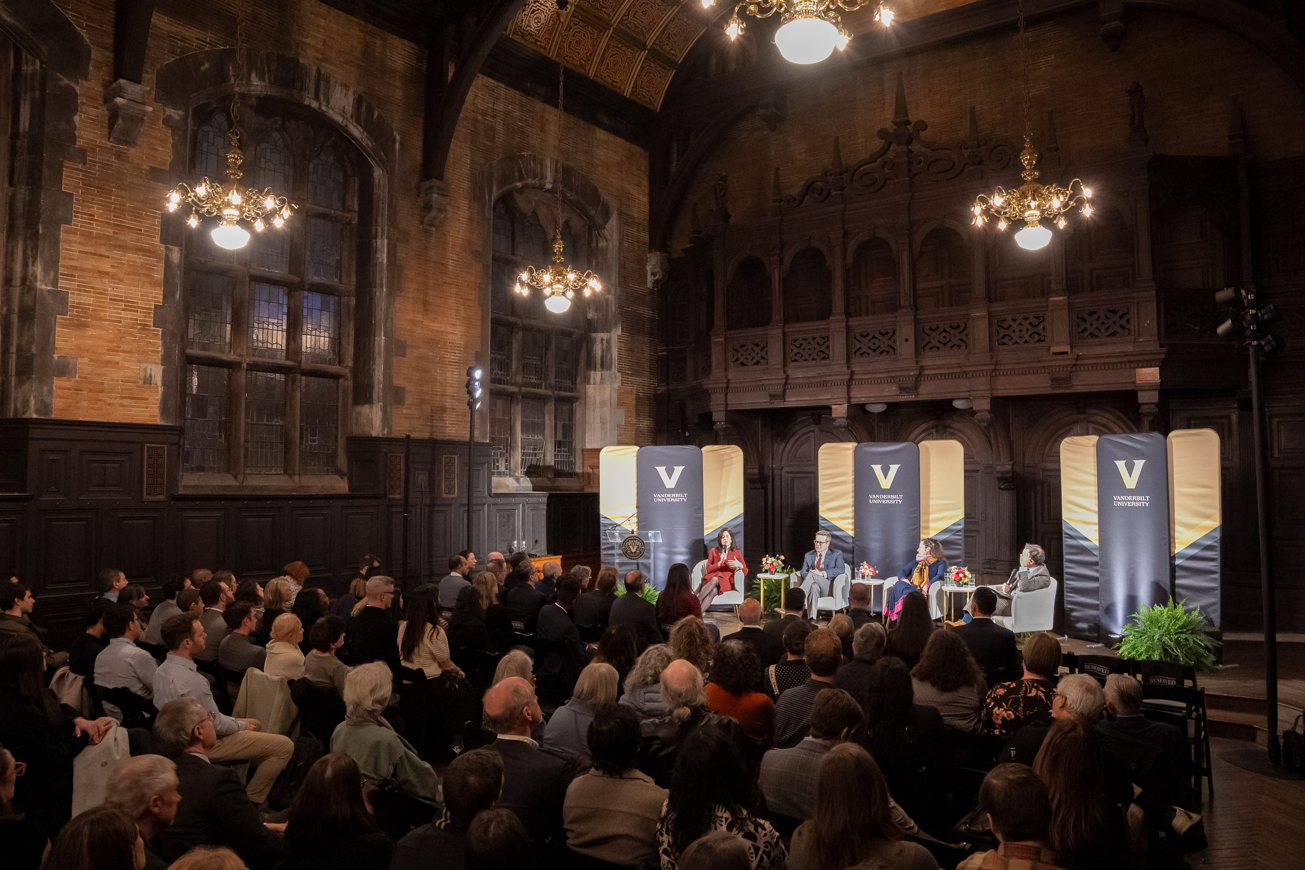 Panelists at event at Vanderbilt University - New York City