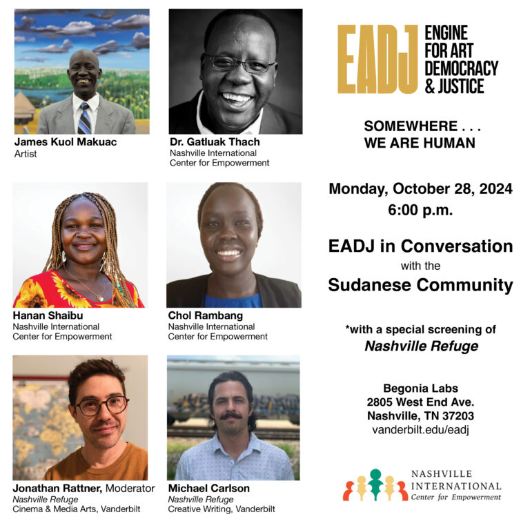 EADJ in  Conversation with the Sudanese Community