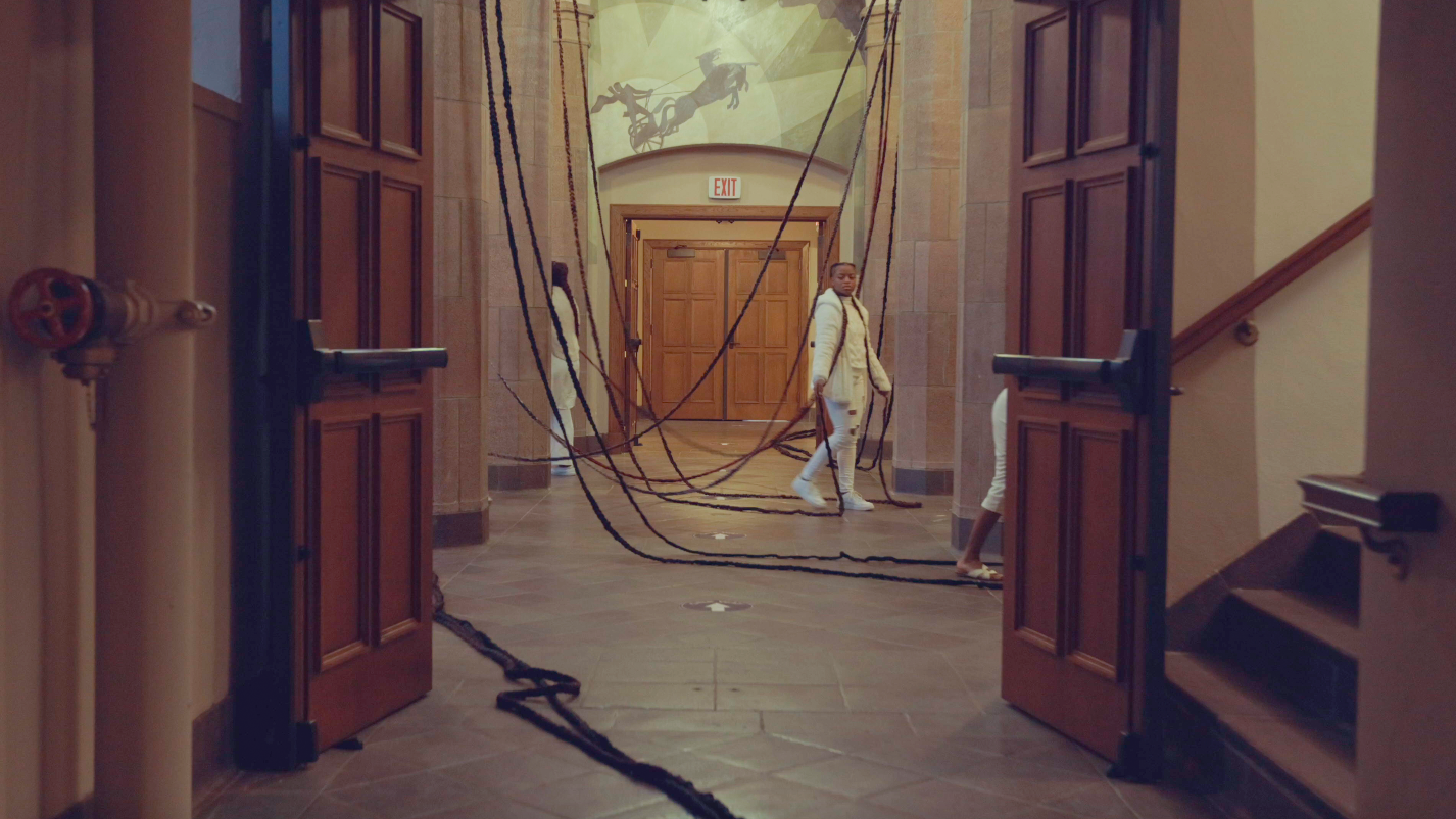 We’re Magic. We’re Real (These Walls), collaborative performance led by Jeannette Ehlers at Fisk University’s Cravath Hall, 20222.