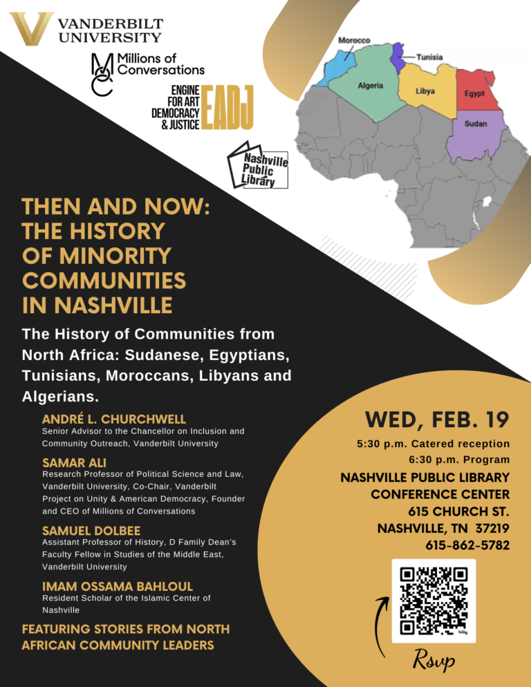 Partner Event__Then and Now: The North African Communities in Nashville